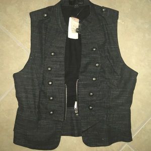 Black & Gray Vest